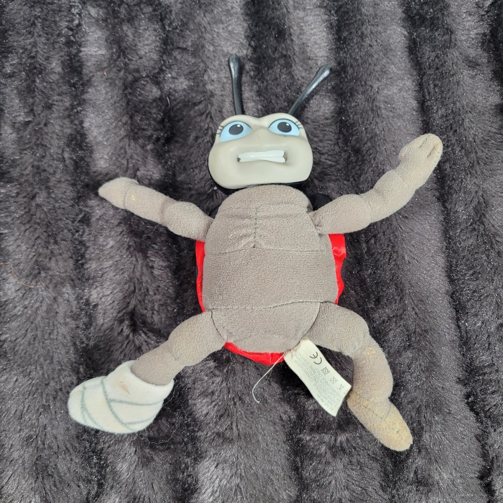 Disney Pixar A Bug's Life Francis Ladybug Plush Mattel Arcotoys Vintage Toy